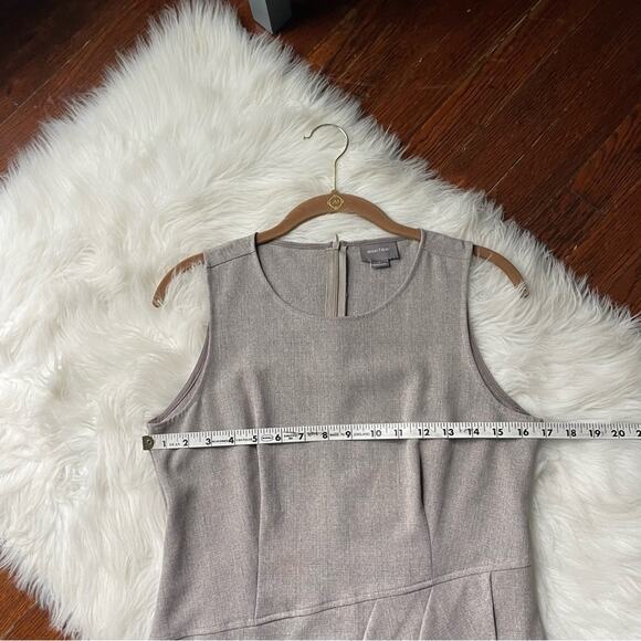 August 1 Eight Brown Peplum Office Top NWT - Picture 6 of 7